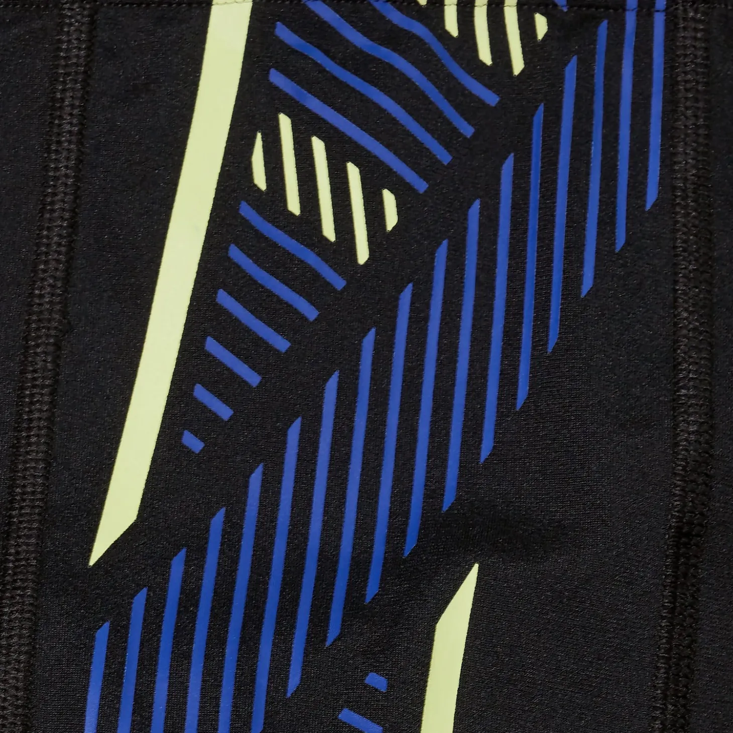 Men's Tech Panel Aquashorts Black/Blue