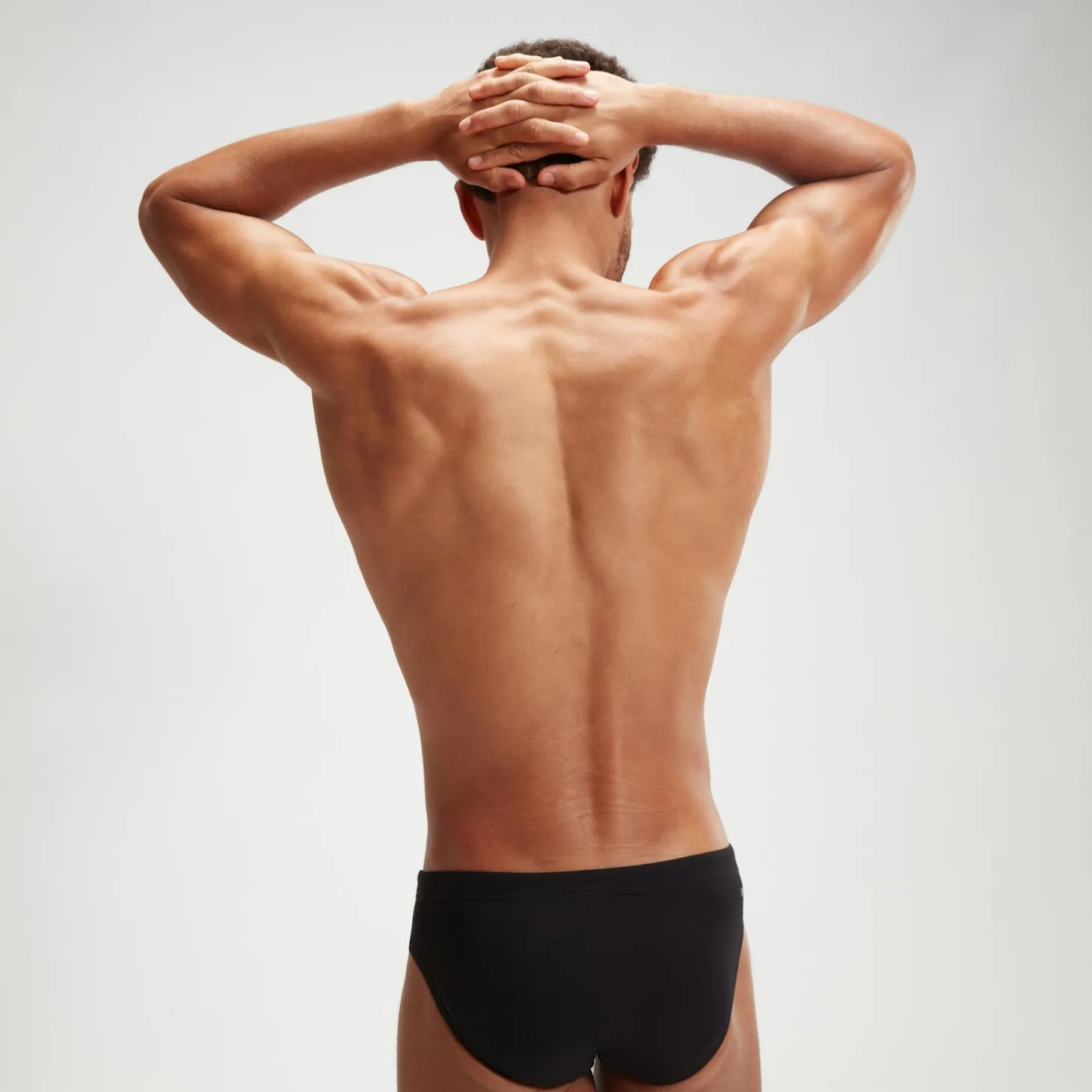 Men's Tech Panel Brief Black/Blue