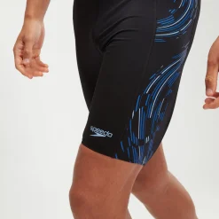 Men's Tech Panel Jammer Black/Blue