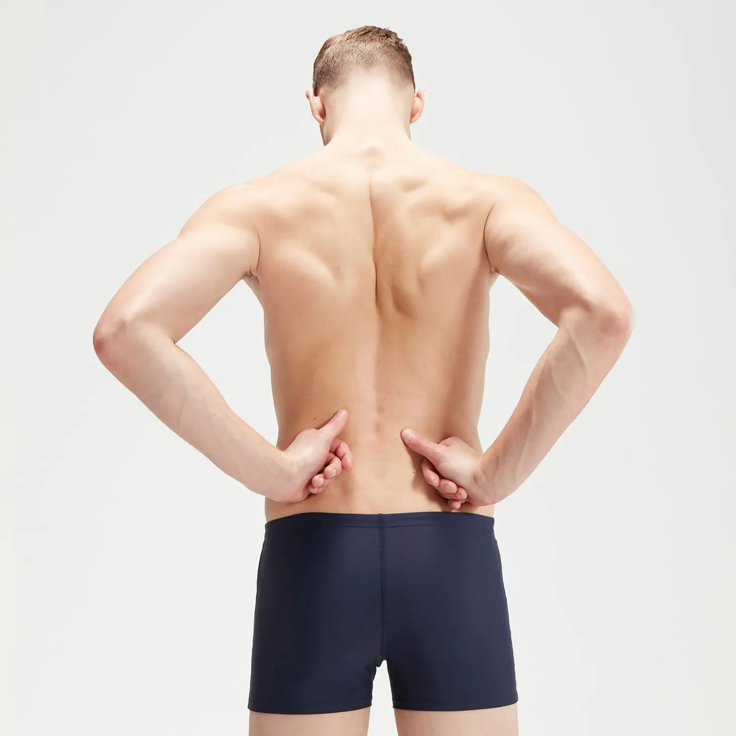 Men's Tech Print Aquashorts Navy/Blue