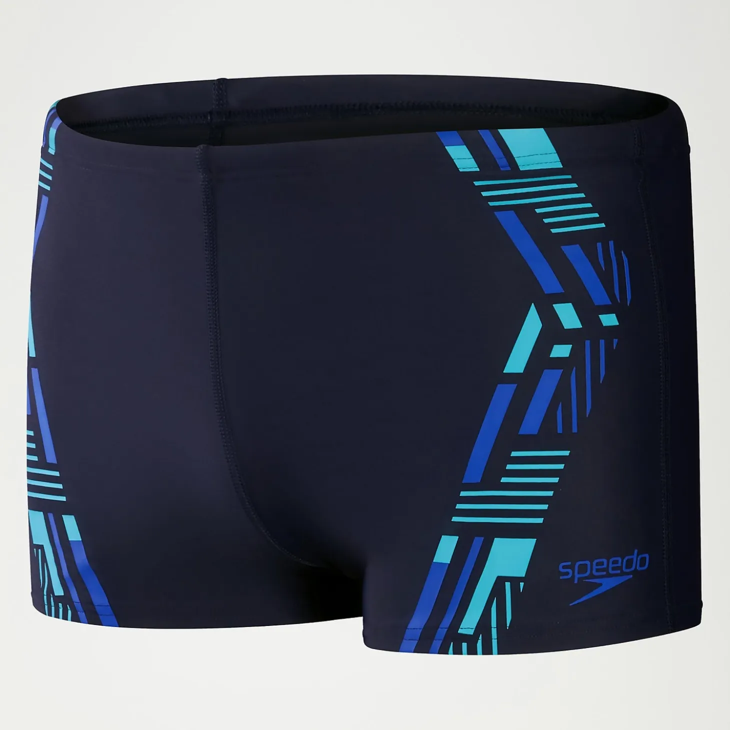 Men's Tech Print Aquashorts Navy/Blue