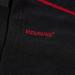 Men's Tech Short Sleeve Rash Top Black/Red