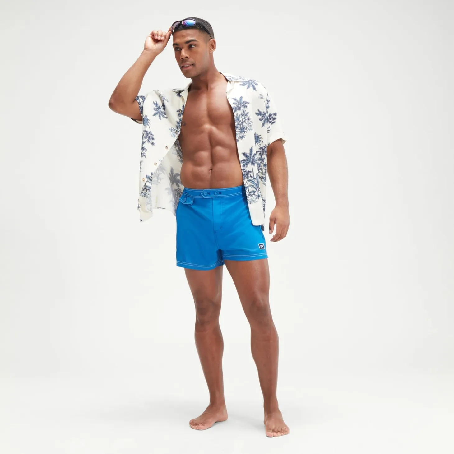 Men's Vintage 14" Swim Shorts Blue