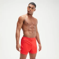 Men's Vintage 14" Swim Shorts Red