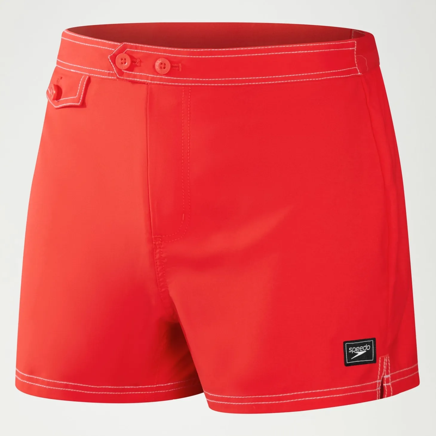 Men's Vintage 14" Swim Shorts Red