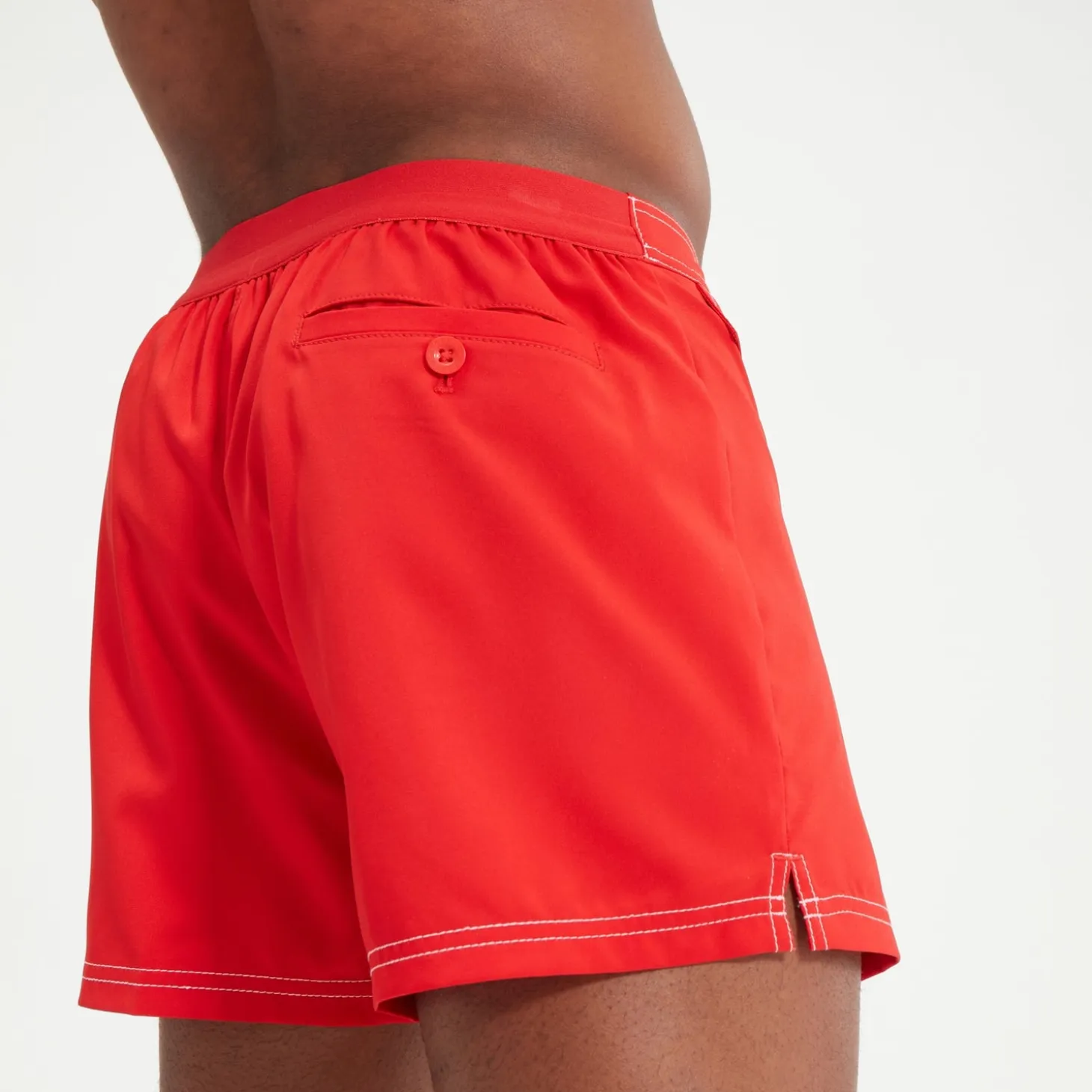 Men's Vintage 14" Swim Shorts Red