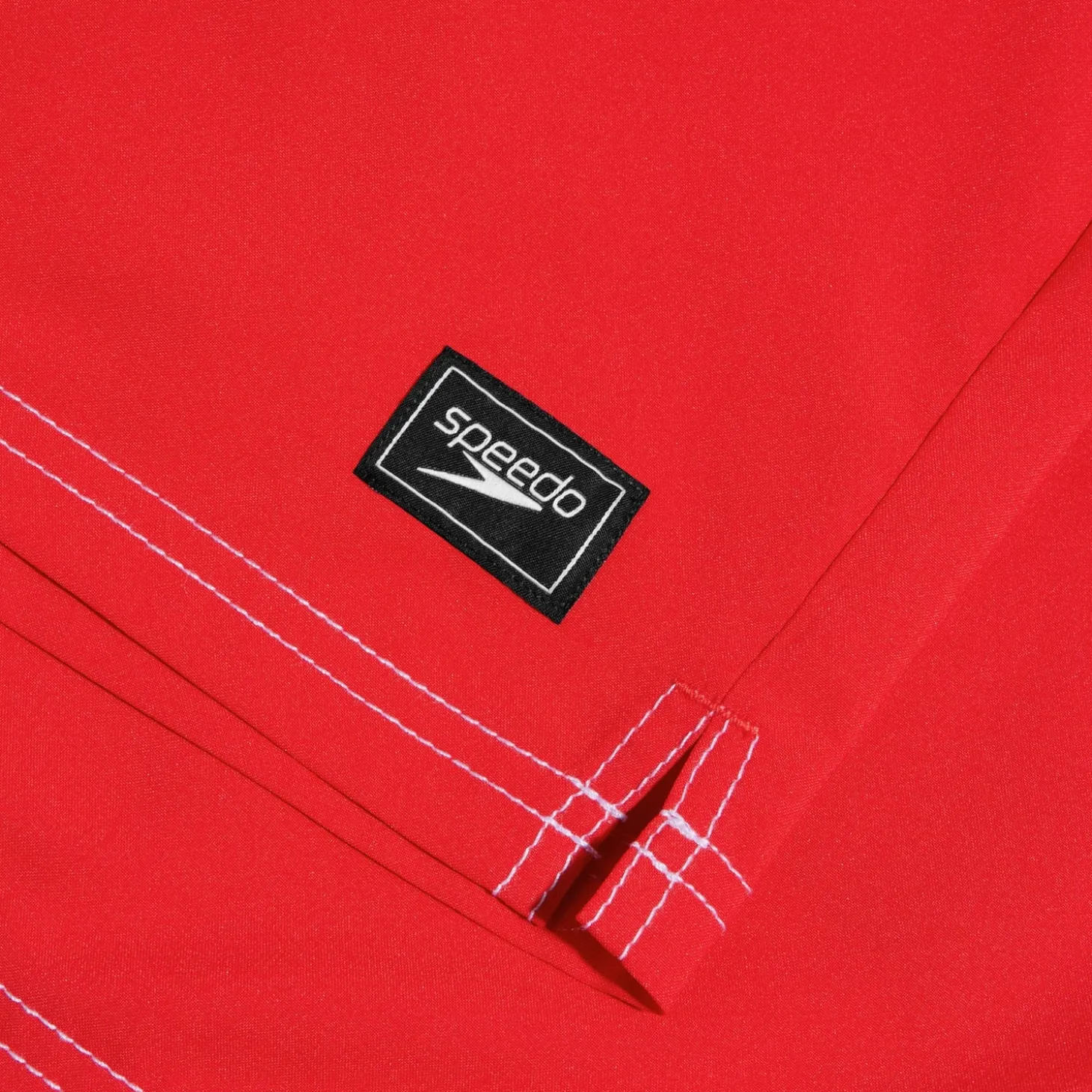Men's Vintage 14" Swim Shorts Red