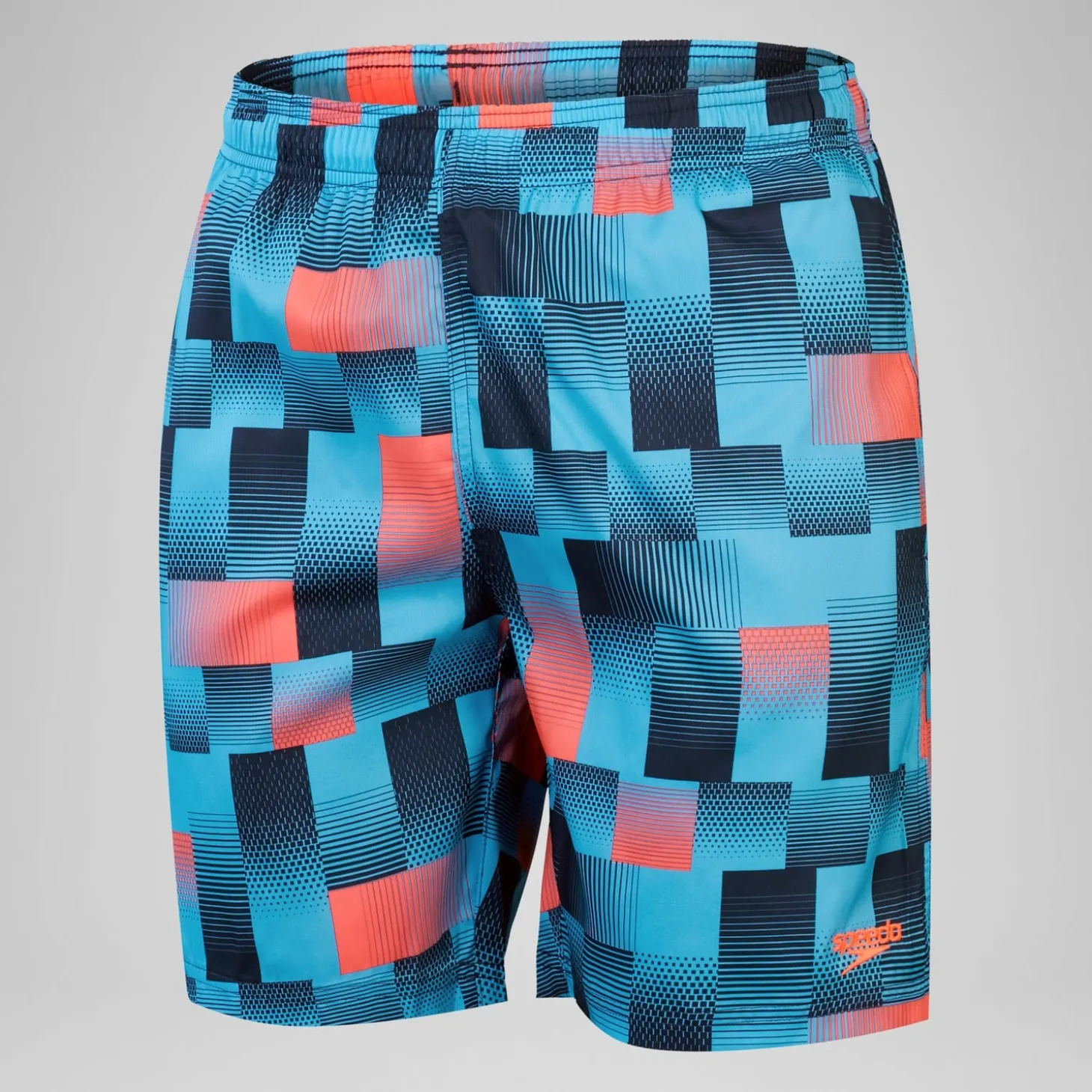 Men's Xpress Lite Allover 18" Swim Shorts Blue/Navy
