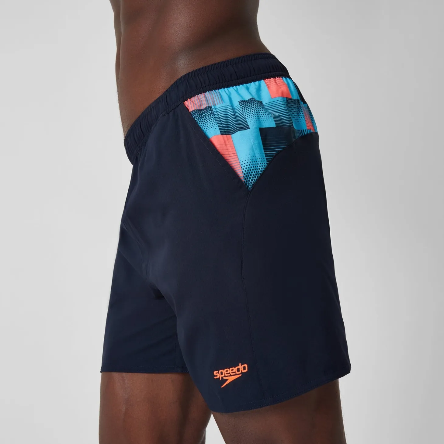 Men's Xpress Lite Panel 16" Swim Shorts Navy/Blue