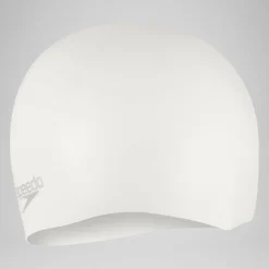 Plain Moulded Silicone Cap White