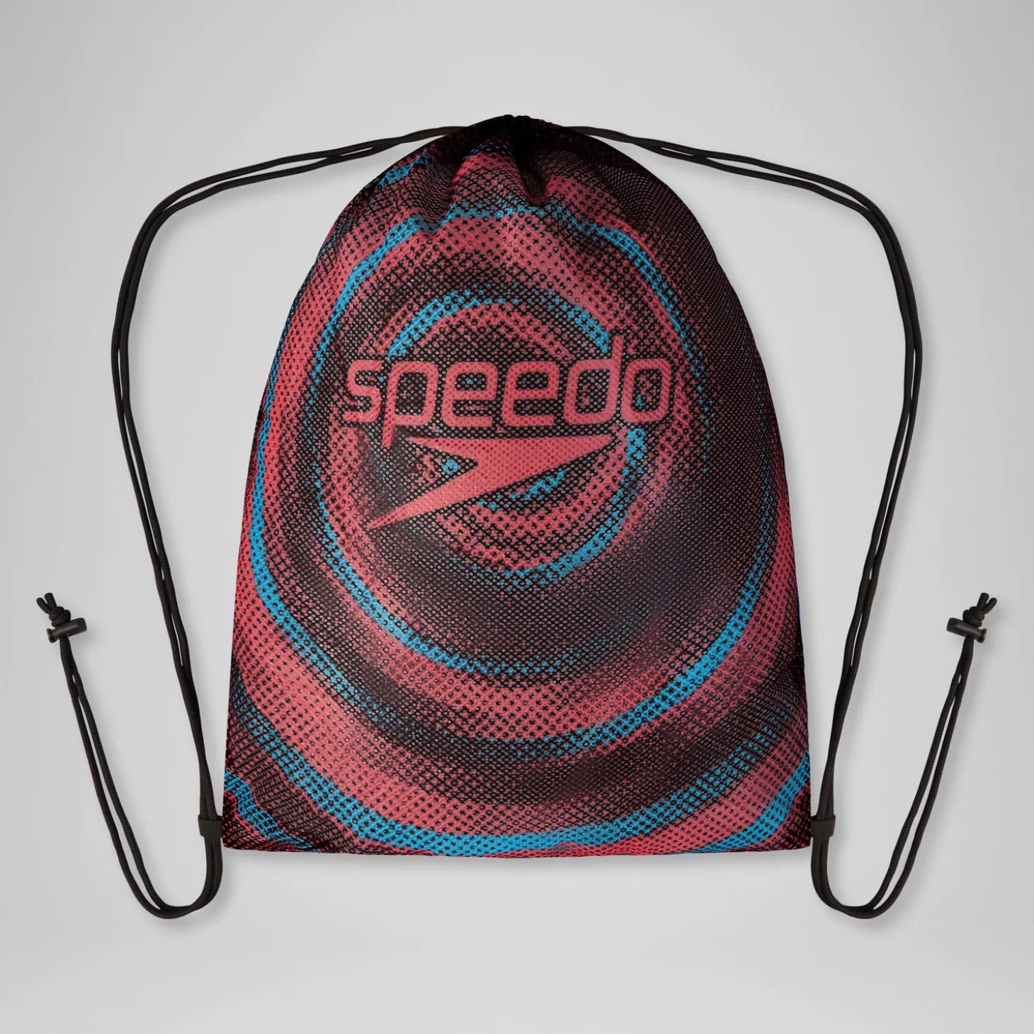 Printed Mesh Bag Black/Red