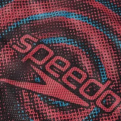 Printed Mesh Bag Black/Red