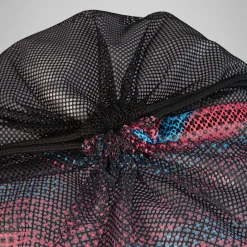 Printed Mesh Bag Black/Red
