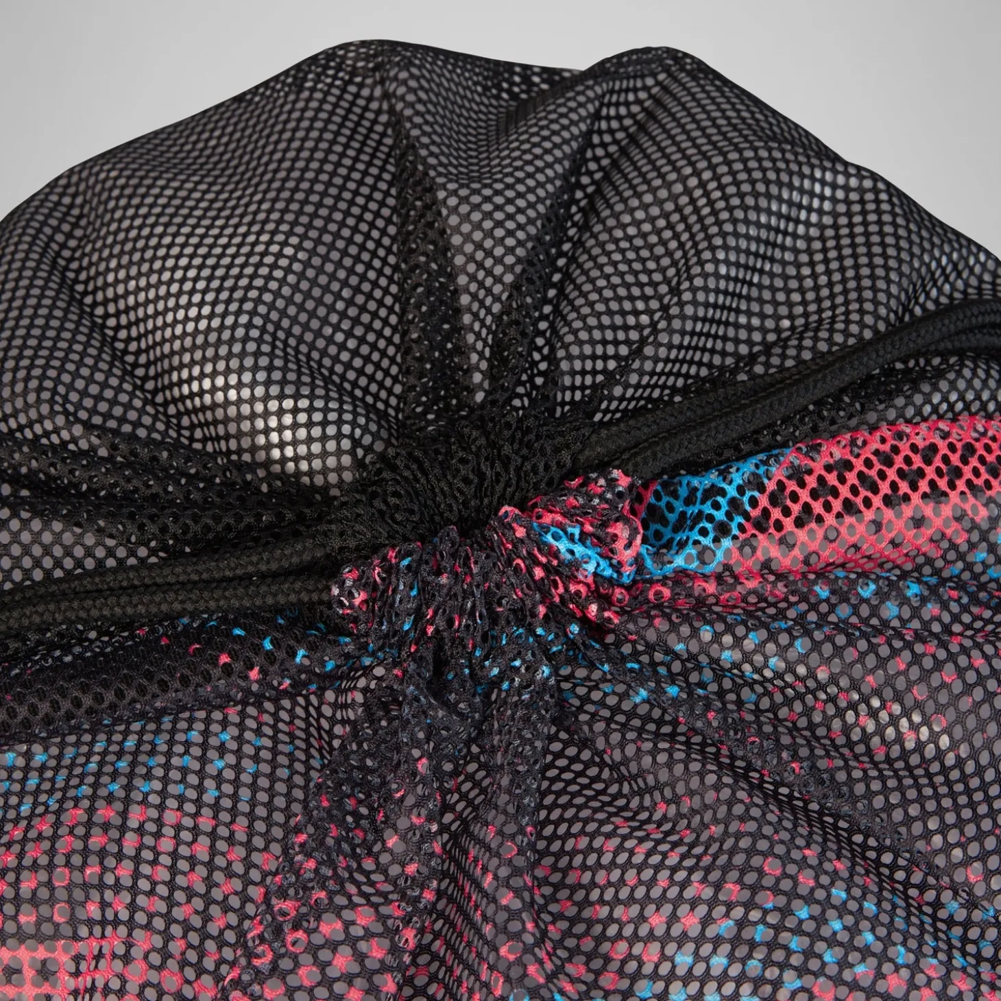 Printed Mesh Bag Black/Red