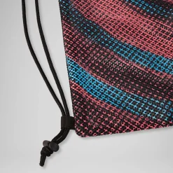 Printed Mesh Bag Black/Red