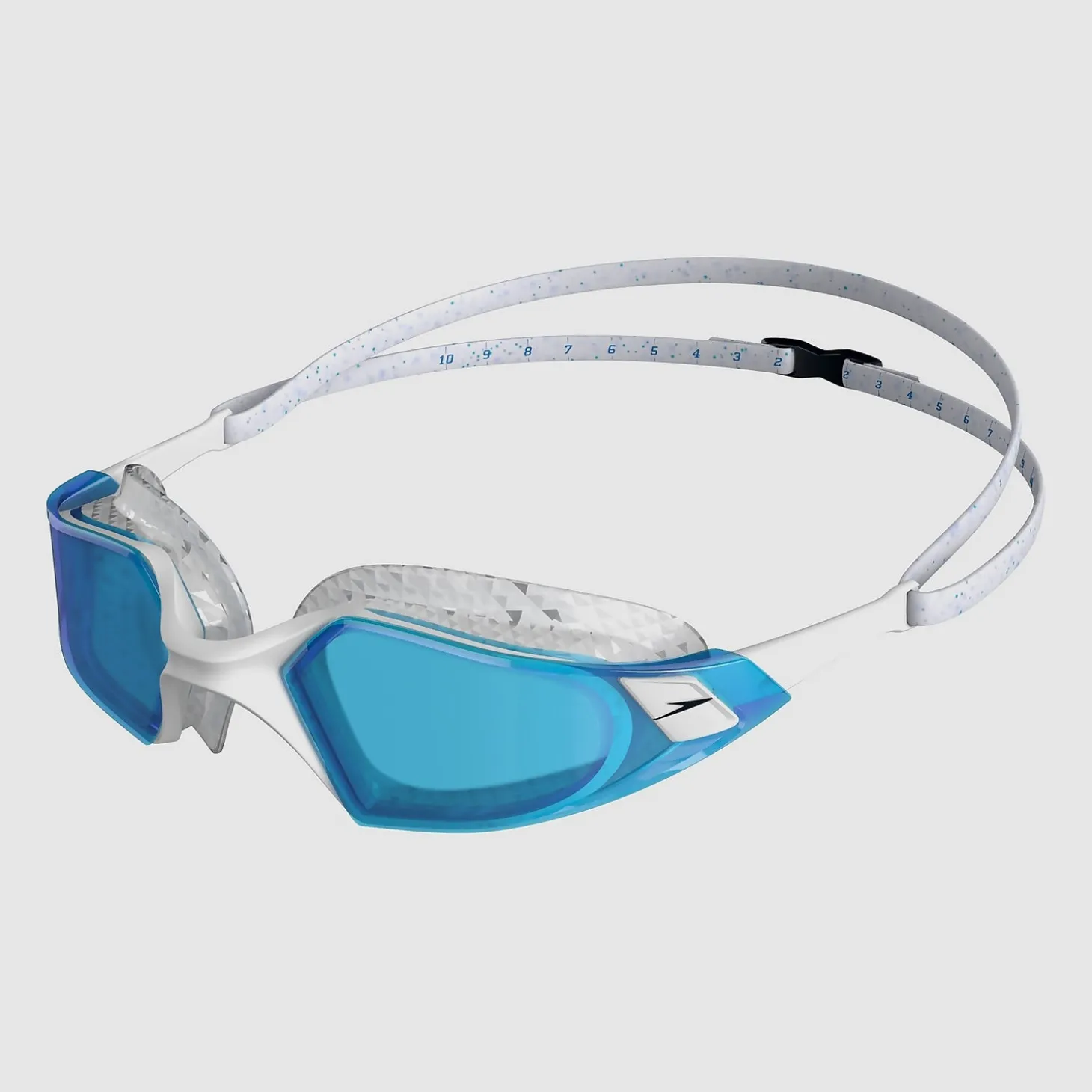 Unisex Aquapulse Pro Goggles White/Blue