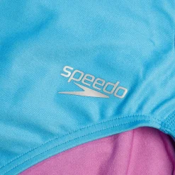 Women's Club Training Placement Digital Vback Swimsuit Blue/Pink