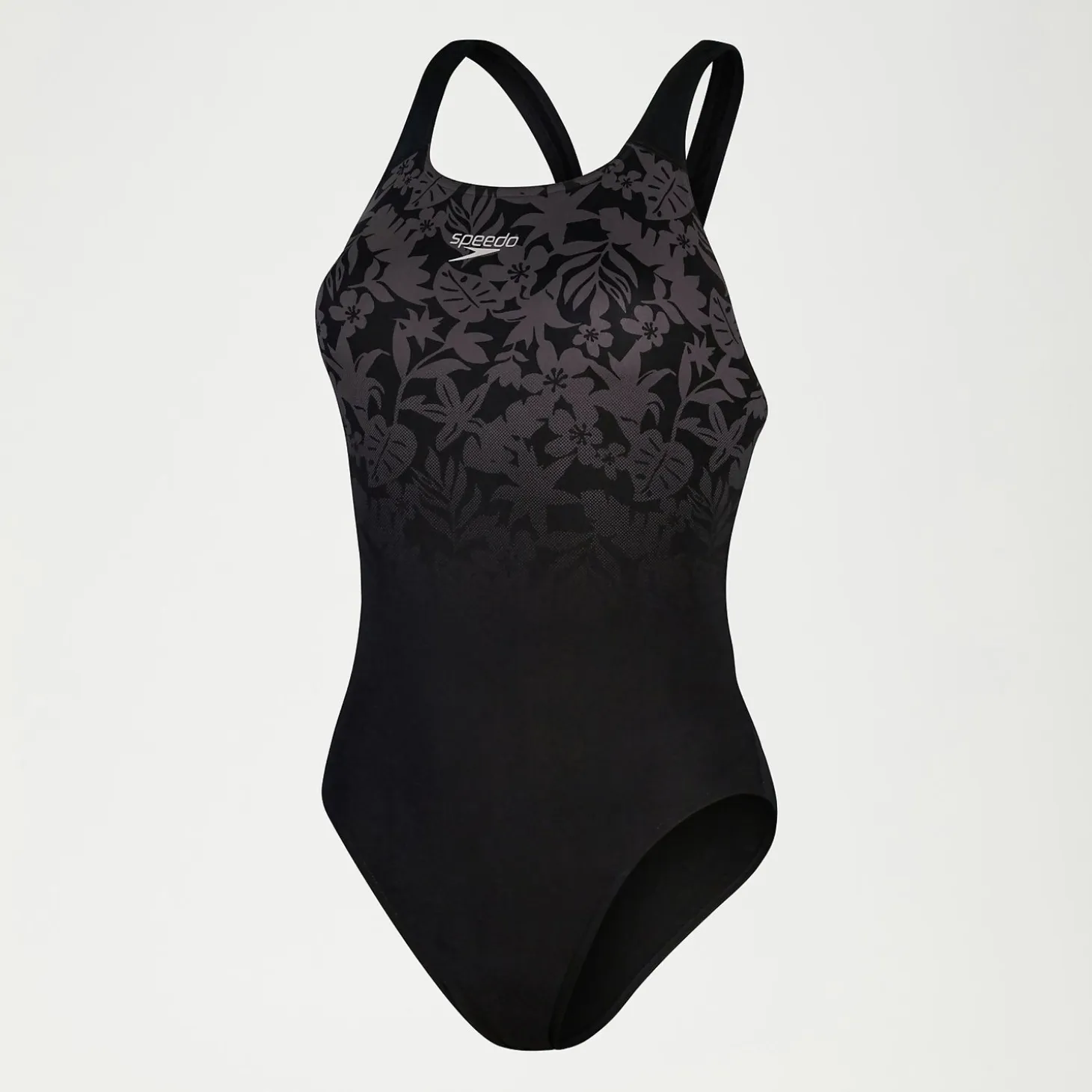Women's Club Training Powerback Swimsuit Black/Grey