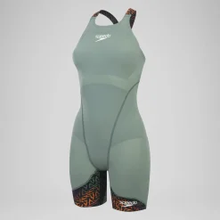 Women's Fastskin LZR Ignite Kneeskin Green/Black