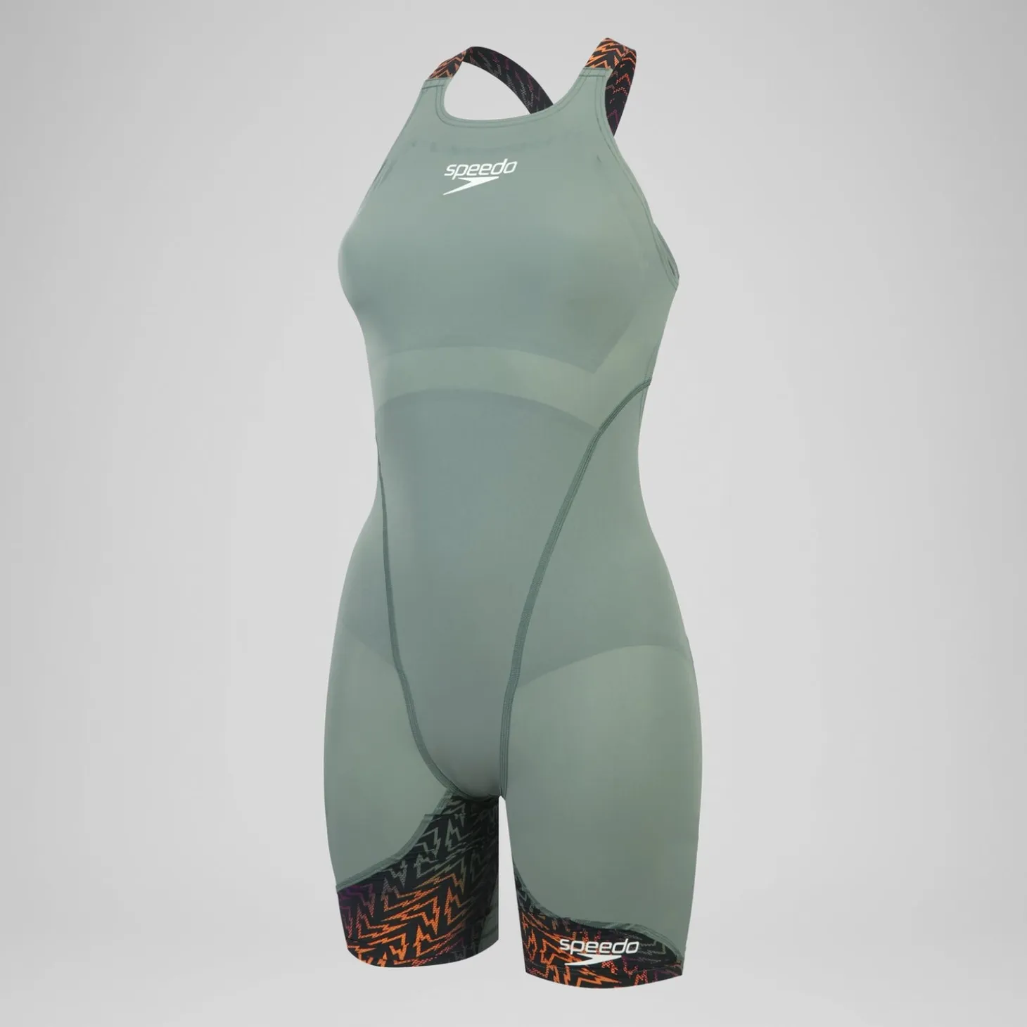 Women's Fastskin LZR Ignite Kneeskin Green/Black