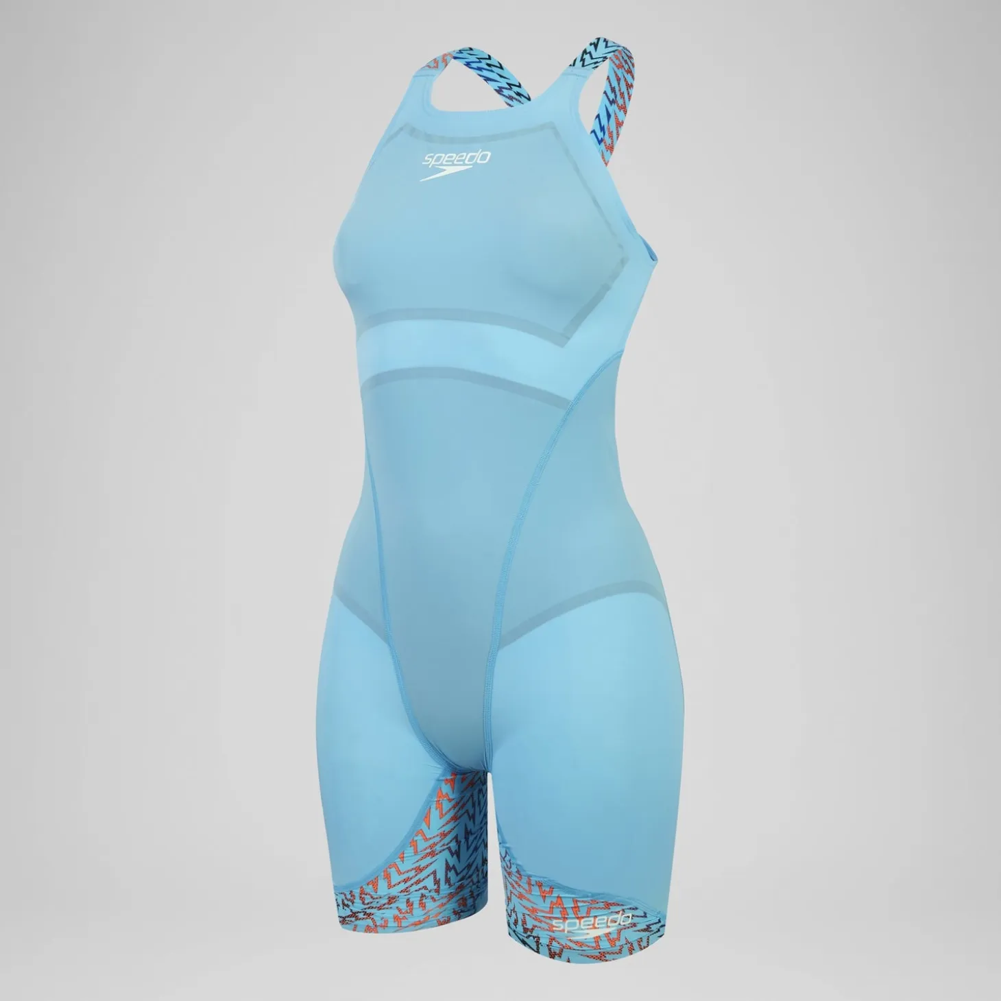 Women's Fastskin LZR Ignite Kneeskin Blue/Red