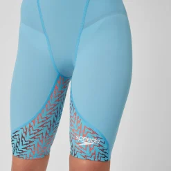 Women's Fastskin LZR Ignite Kneeskin Blue/Red