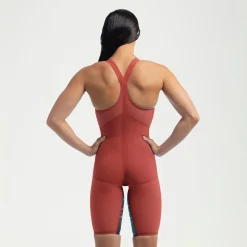 Women's Fastskin LZR Pure Valor 2.0 Closedback Kneeskin Red/Blue