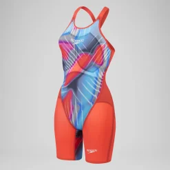 Women's Fastskin LZR Pure Valor 2.0 Closedback Kneeskin Red/Blue