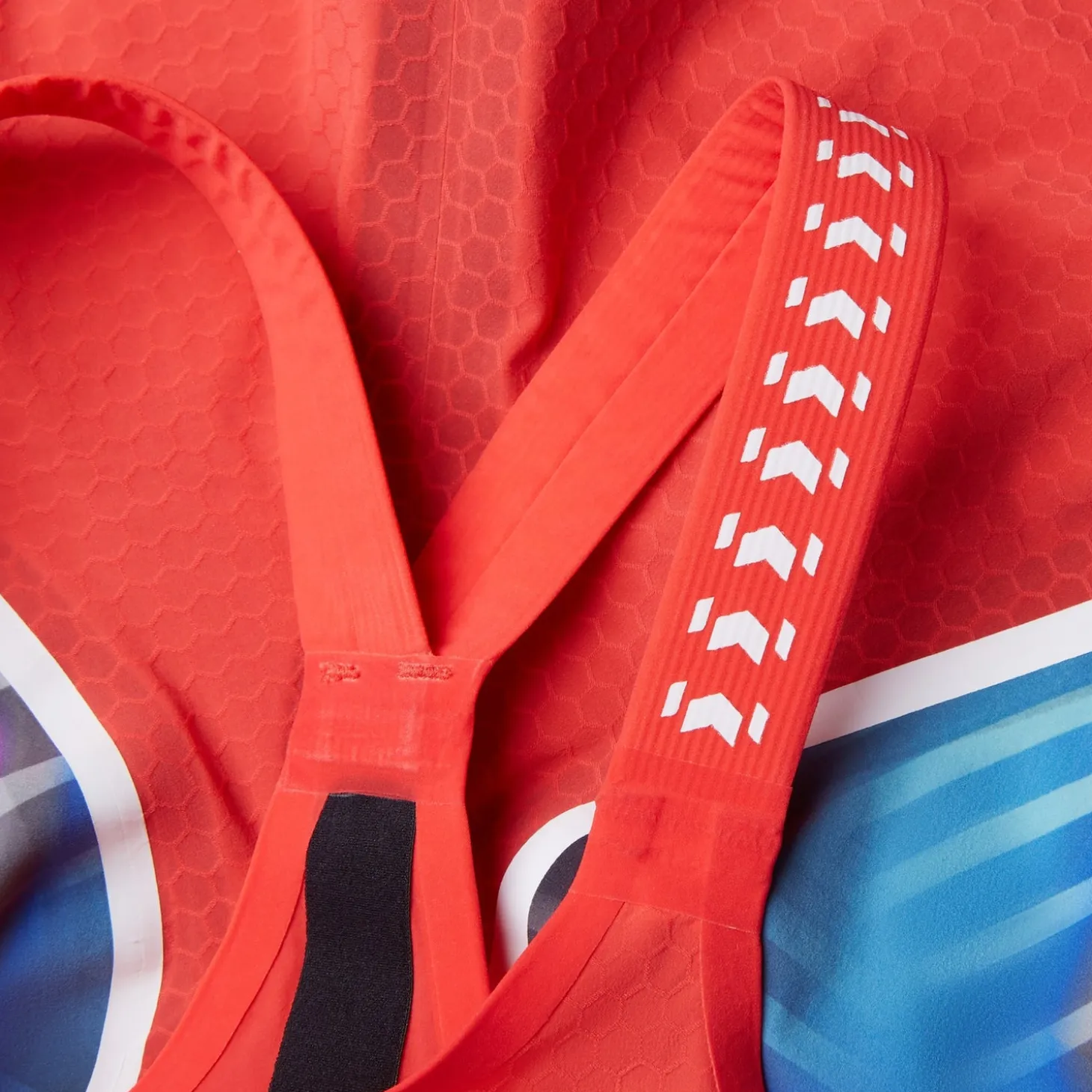 Women's Fastskin LZR Pure Intent 2.0 Closedback Kneeskin Red/Blue
