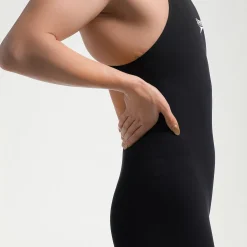 Women's Fastskin LZR Pure Valor 2.0 Openback Kneeskin Black
