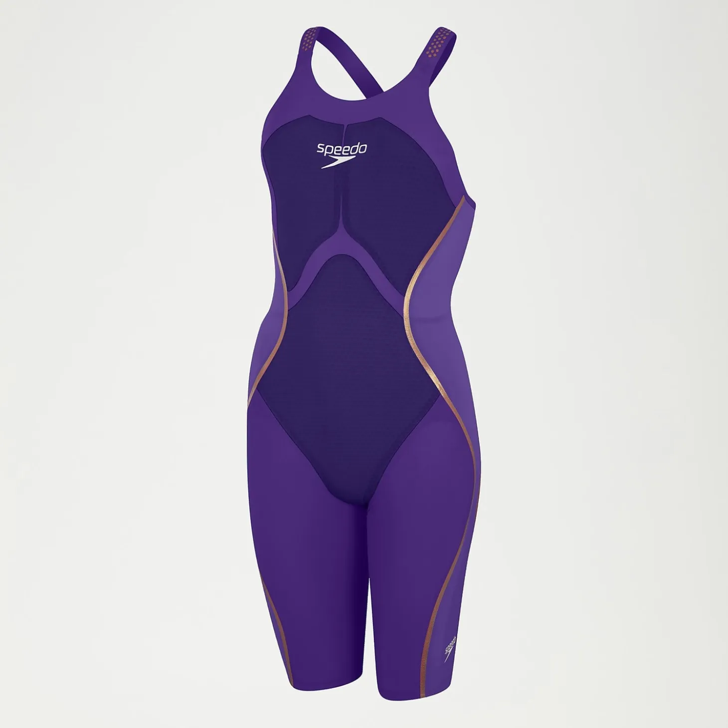 Womens Fastskin LZR Pure Intent Openback Kneeskin Violet