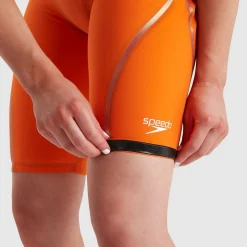 Women's Fastskin LZR Pure Intent Closedback Kneeskin Orange/Green