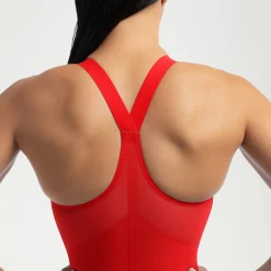 Women's Fastskin LZR Pure Valor 2.0 Closedback Kneeskin Red/Blue