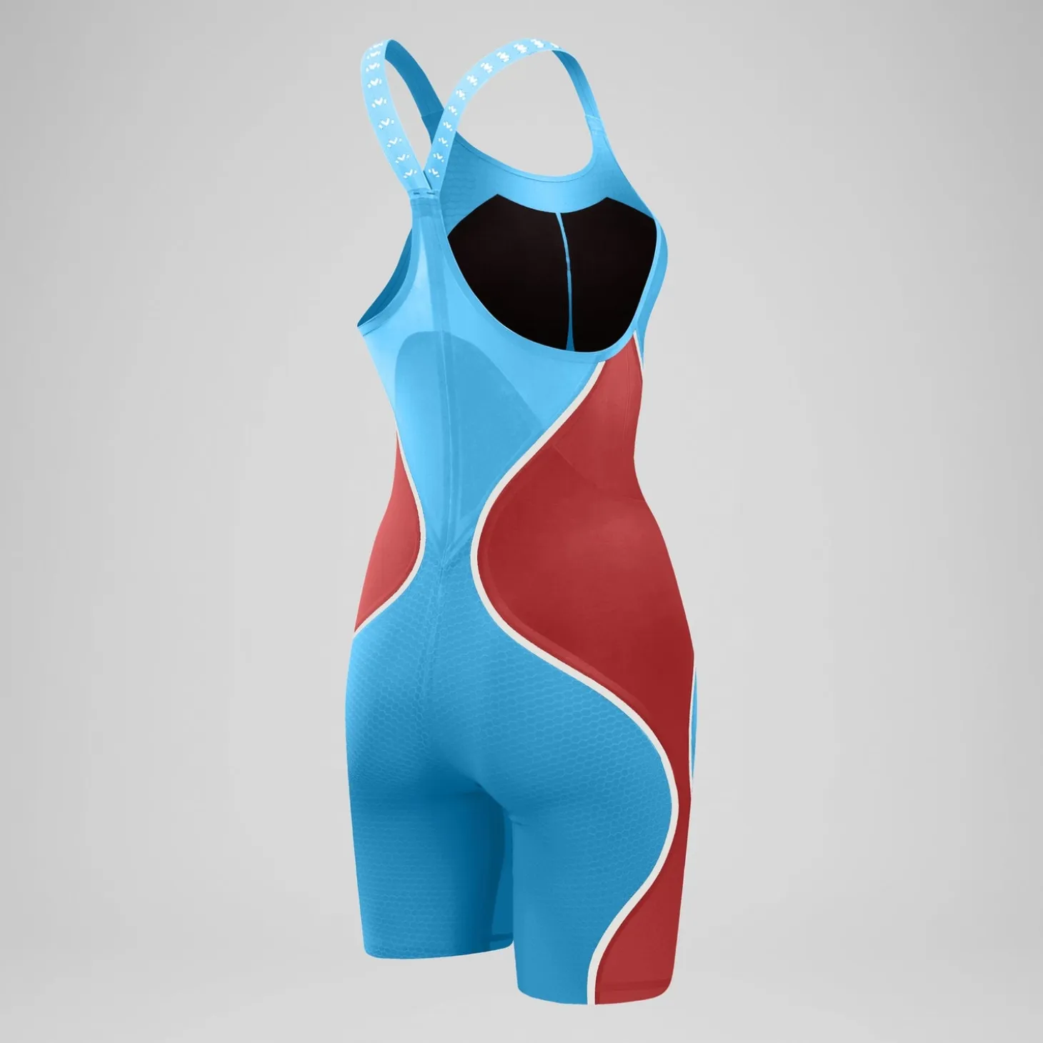 Women's Fastskin LZR Pure Intent 2.0 Closedback Kneeskin Blue/Red