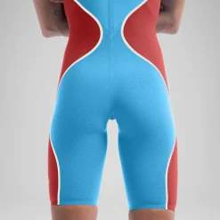 Women's Fastskin LZR Pure Intent 2.0 Closedback Kneeskin Blue/Red
