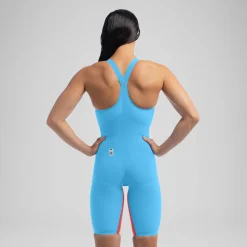 Women's Fastskin LZR Pure Valor 2.0 Closedback Kneeskin Blue/Red