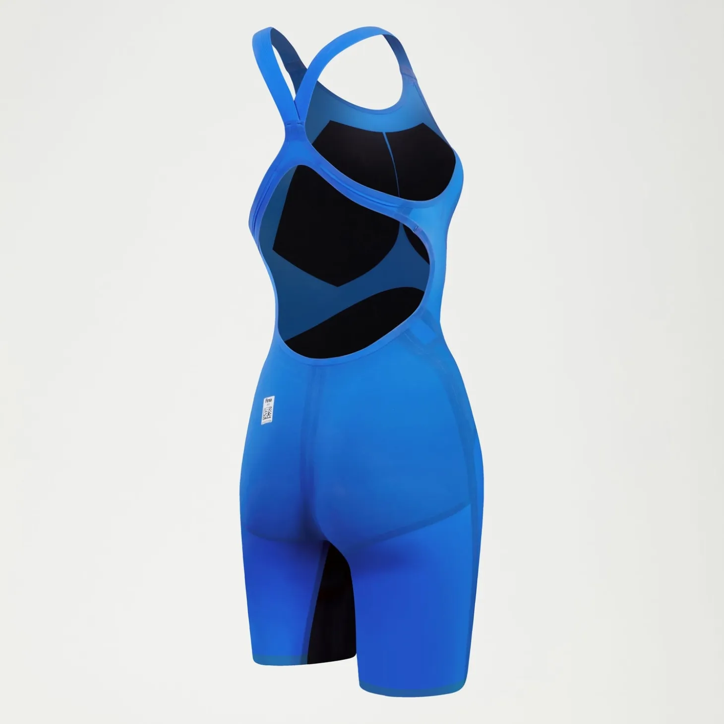 Women's Fastskin LZR Pure Valor 2.0 Openback Kneeskin Blue/Black