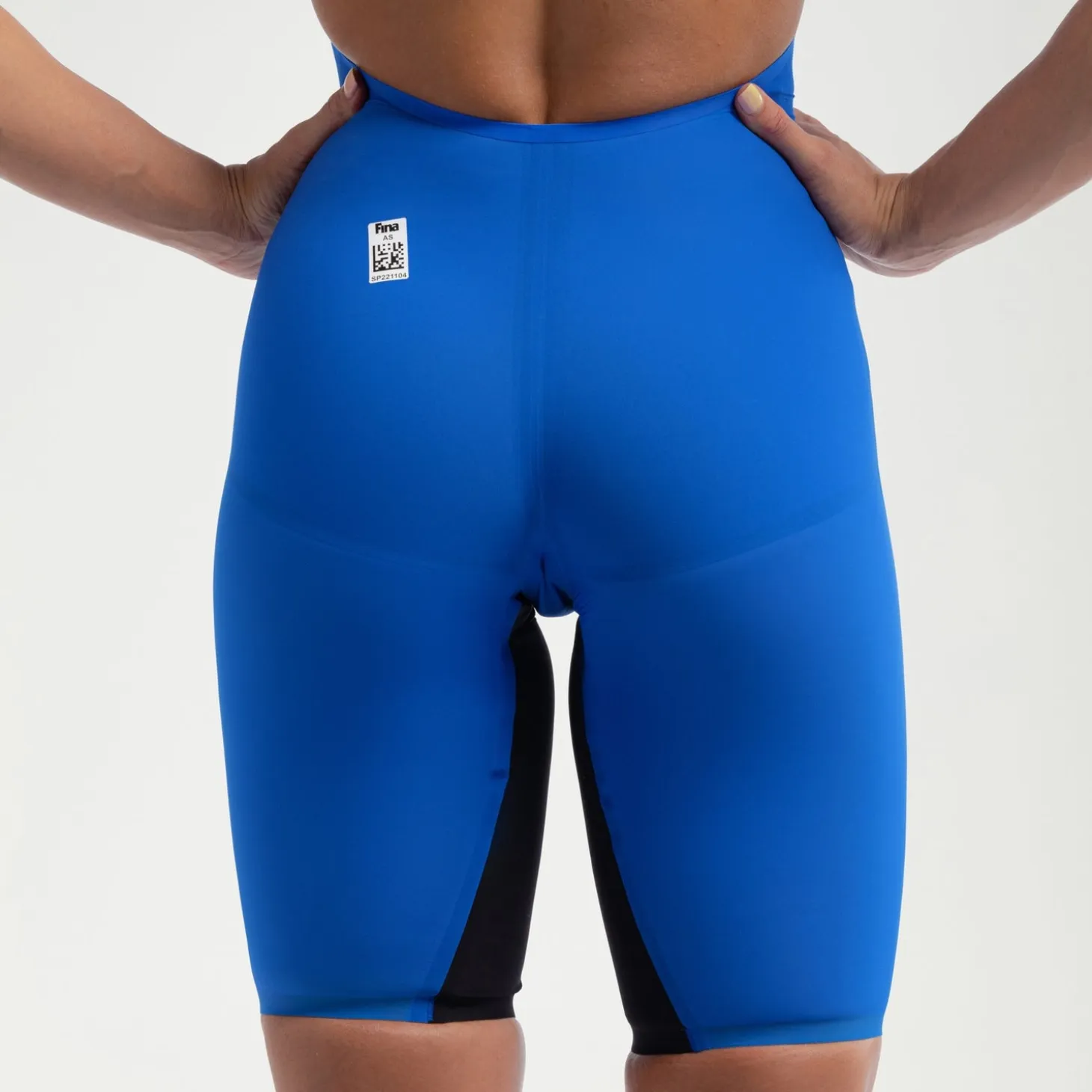 Women's Fastskin LZR Pure Valor 2.0 Openback Kneeskin Blue/Black