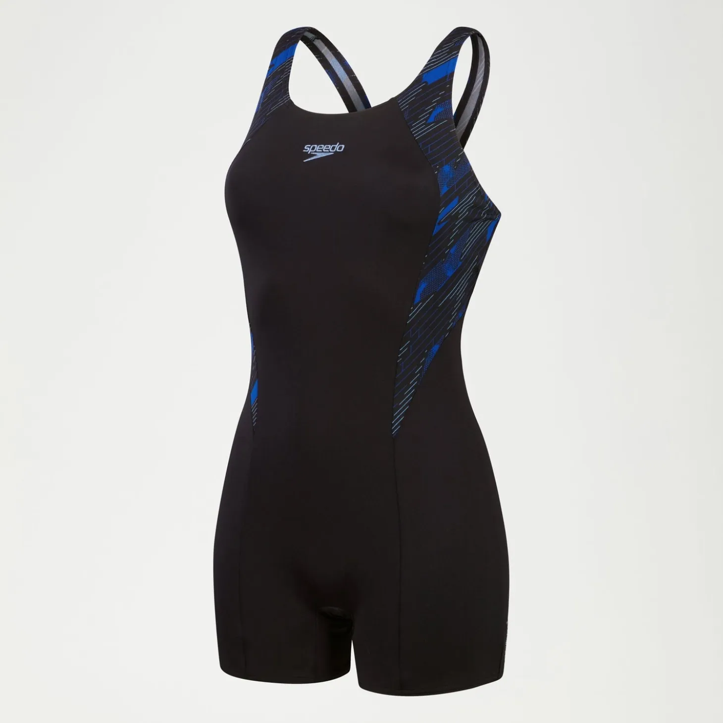 Women's HyperBoom Legsuit Black/Blue