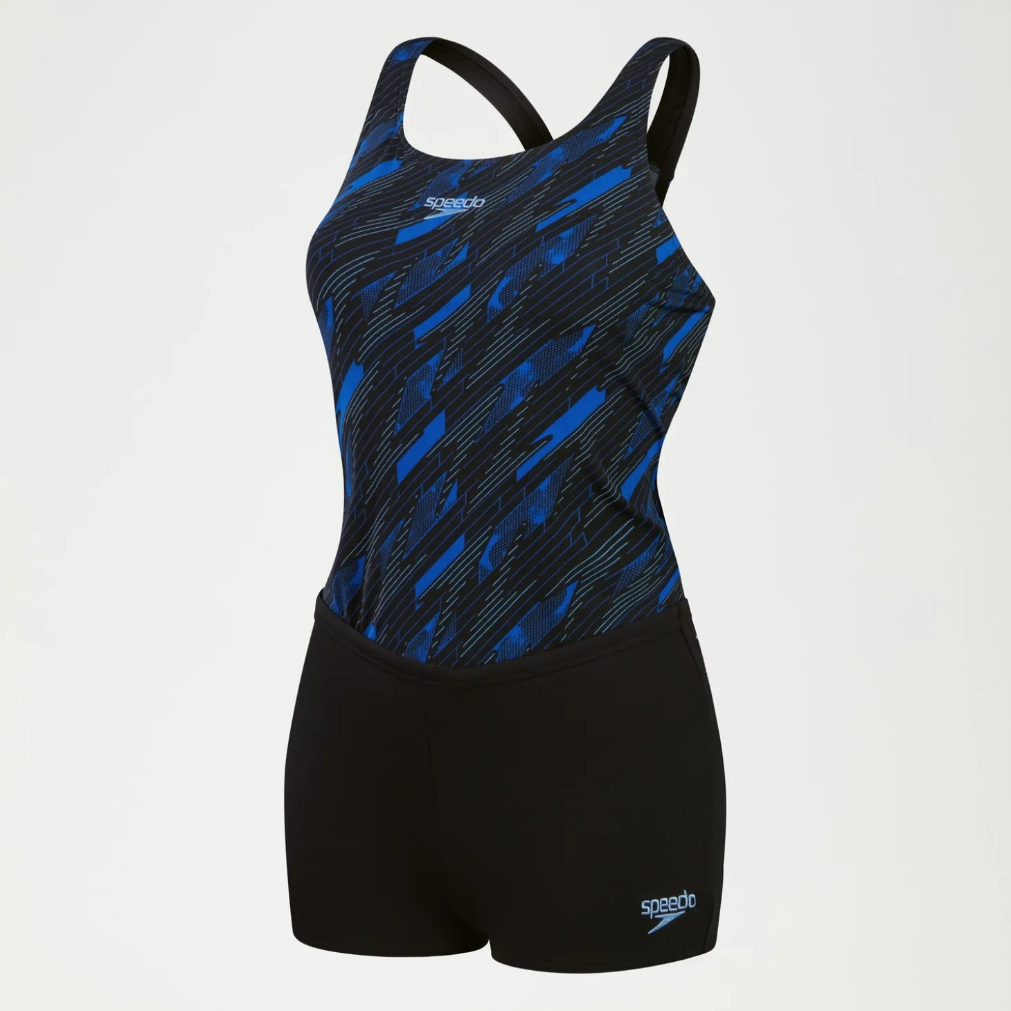 Women's HyperBoom Tankini Black/Blue