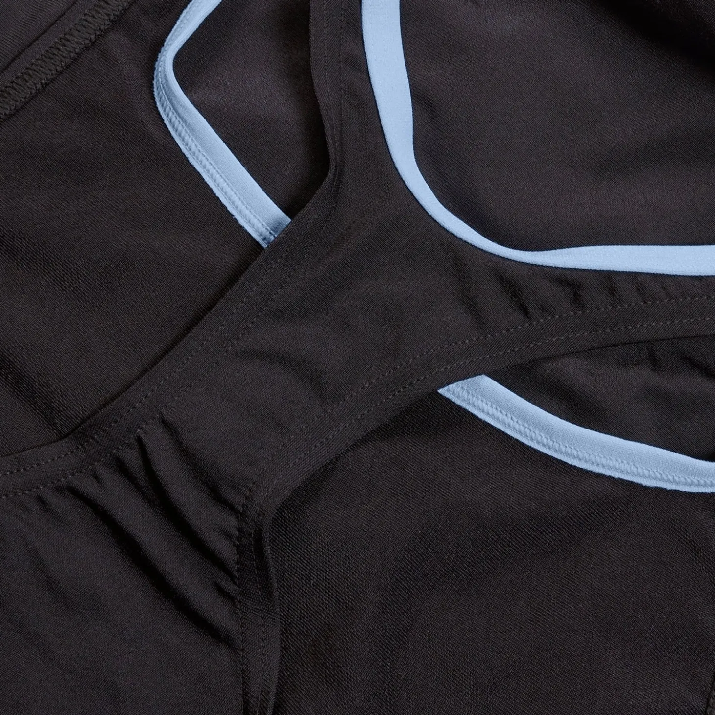 Women's Placement Bikini Black/Blue