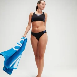 Women's Placement Bikini Black/Blue