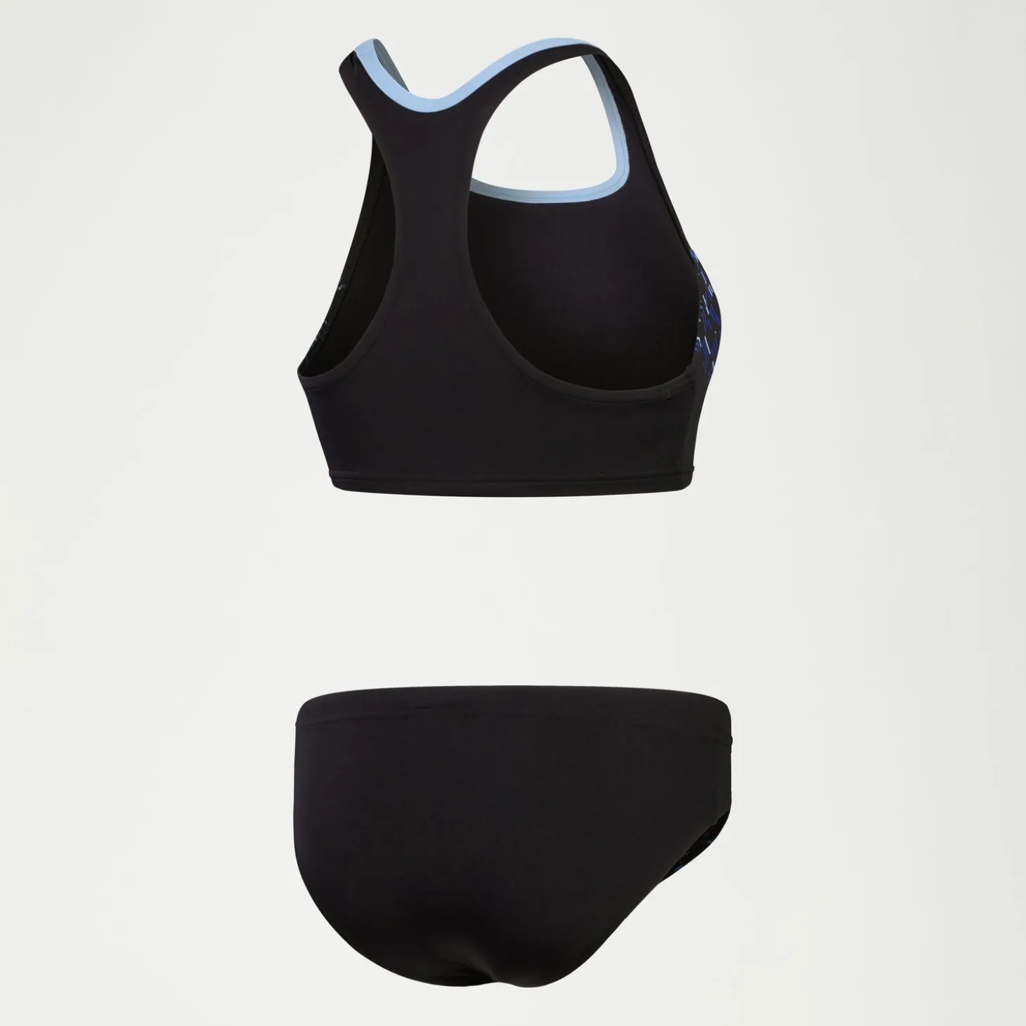 Women's Placement Bikini Black/Blue