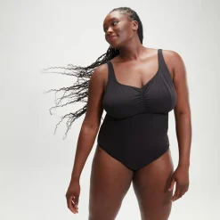 Women's Plus Size Shaping AquaNite Swimsuit Black
