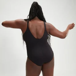 Women's Plus Size Shaping AquaNite Swimsuit Black