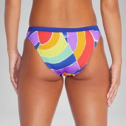 Women's Pride Printed Classic Bikini Bottom Multi