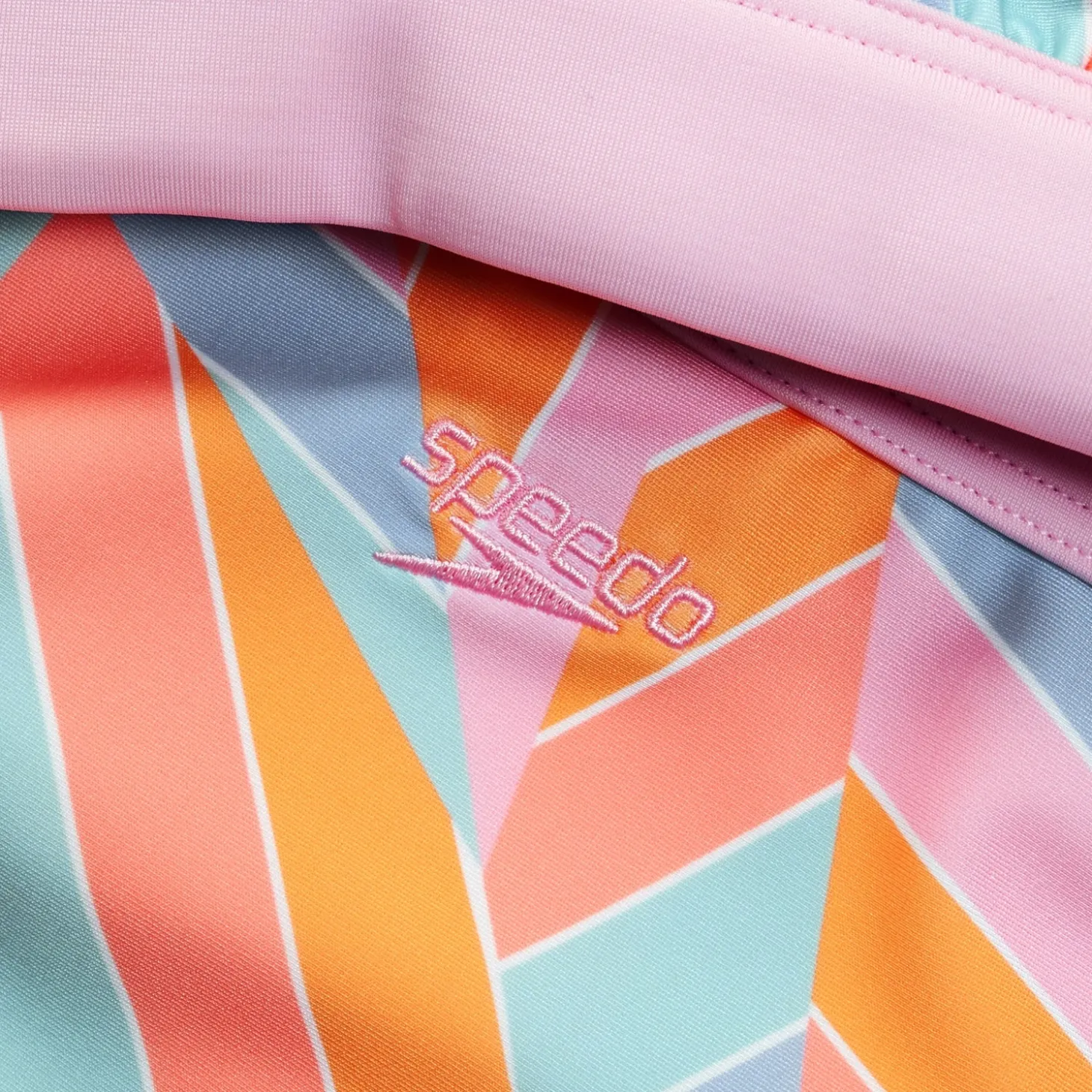 Women's Printed Banded Triangle Bikini