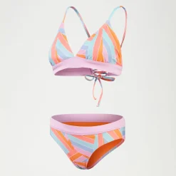 Women's Printed Banded Triangle Bikini