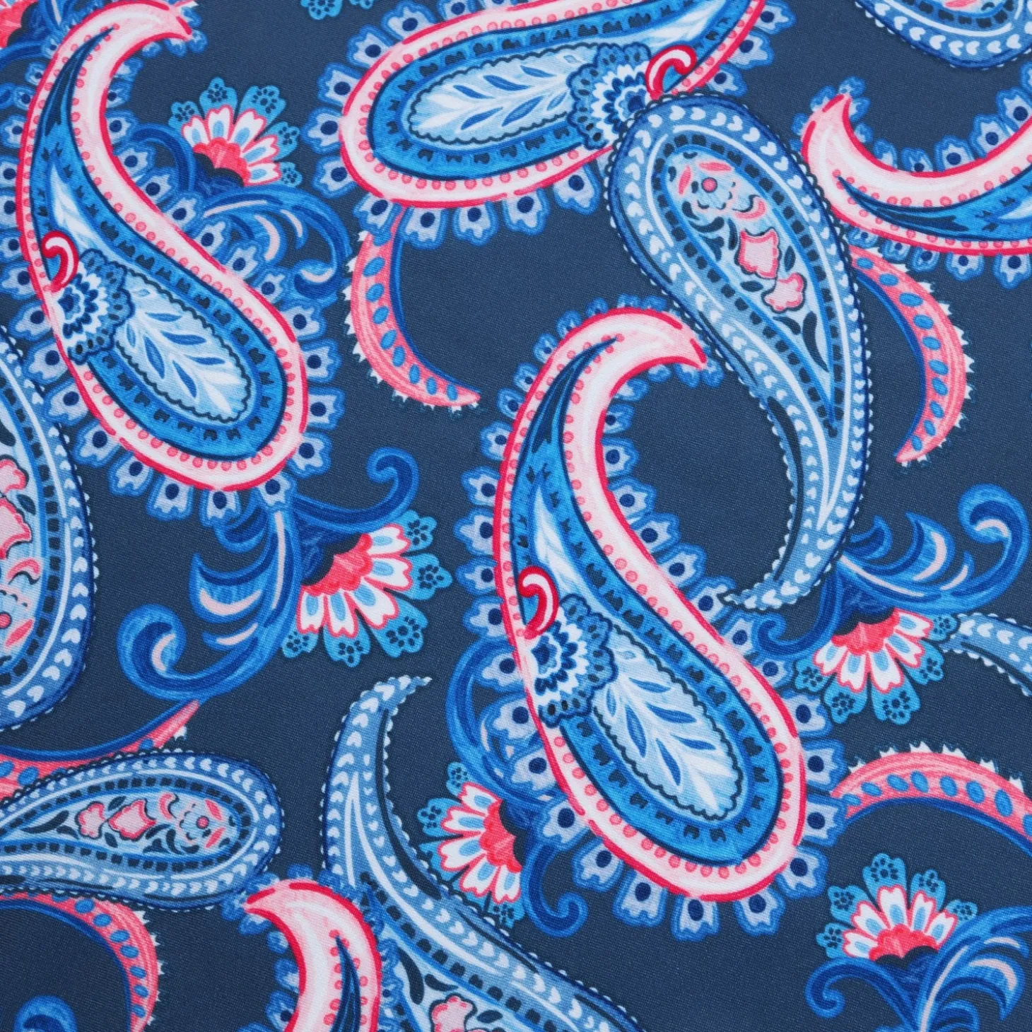 Women's Printed Long Sleeve Swim Tee Navy/Blue