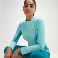 Women's Printed Long Sleeve Rash Top